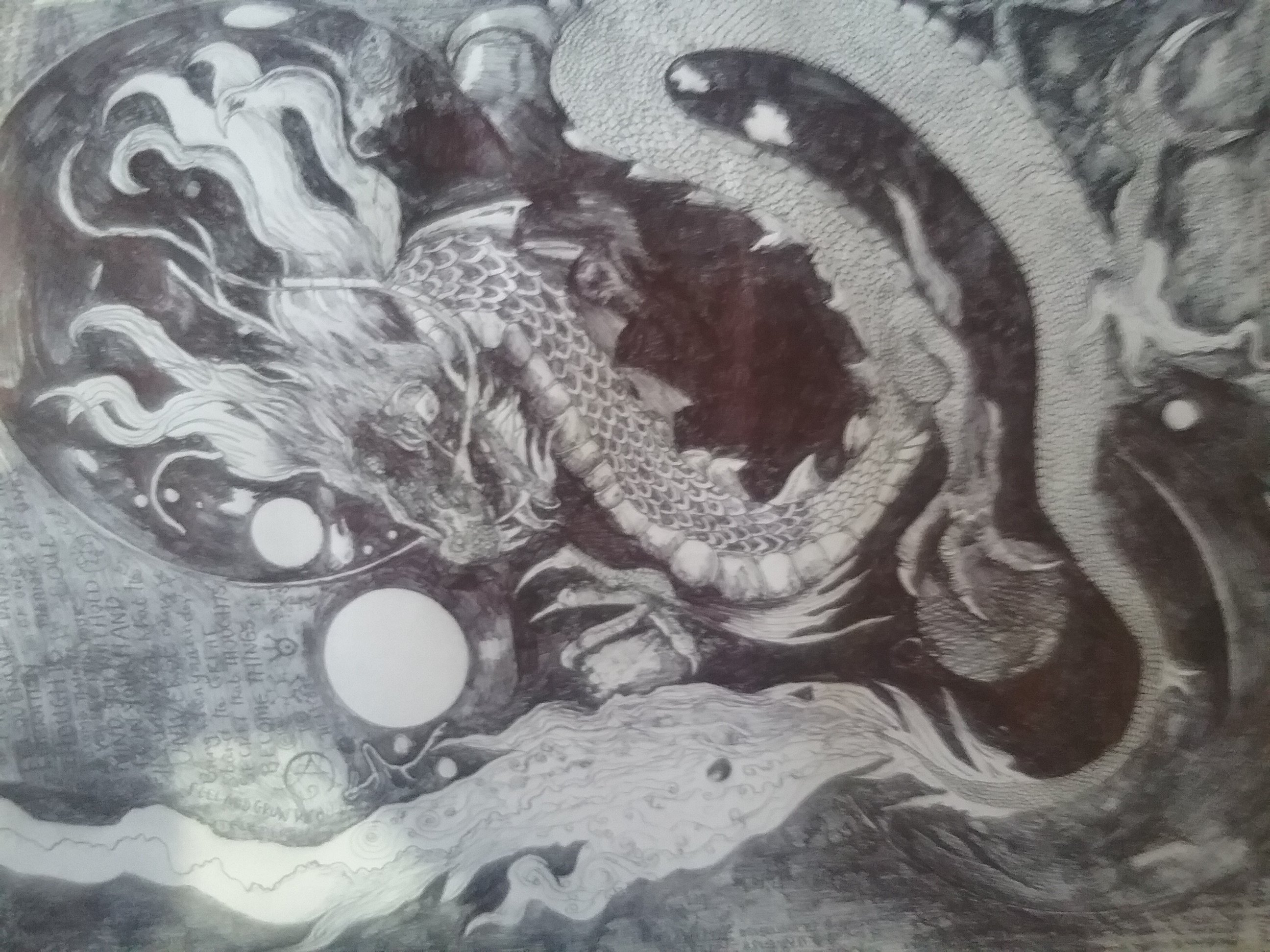 Dragon Monster Drawing Art