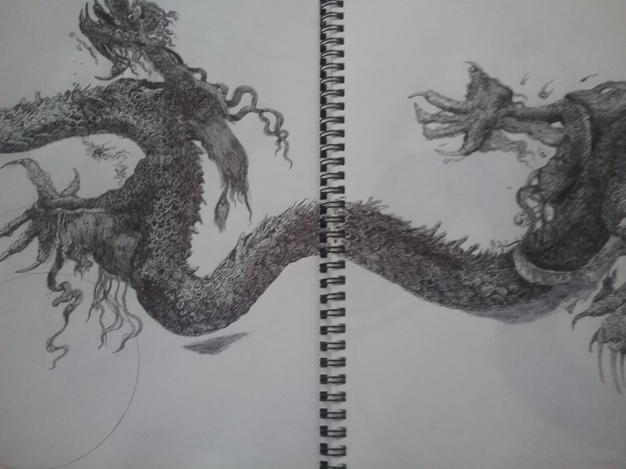 Dragon Monster Drawing Image