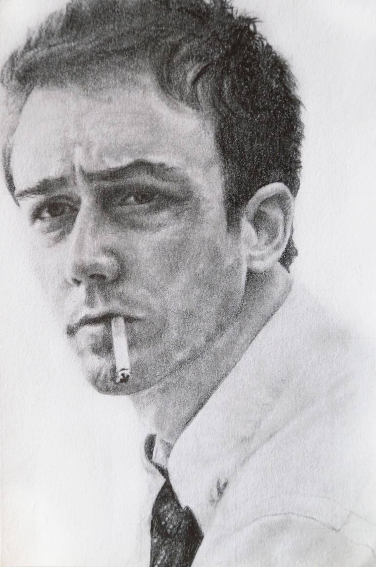 Edward Norton Drawing Pictures