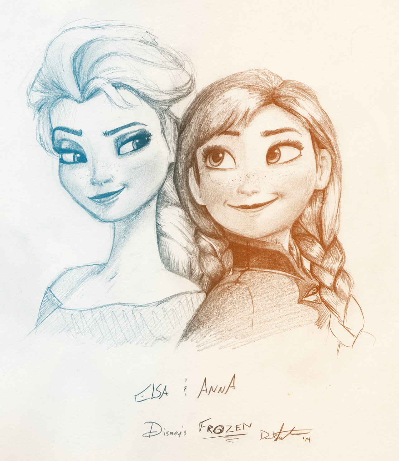 Elsa Drawing Photo - Drawing Skill