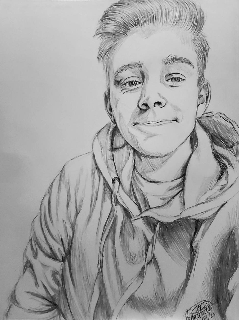 Entertainer Ethan Nestor Drawing Photo