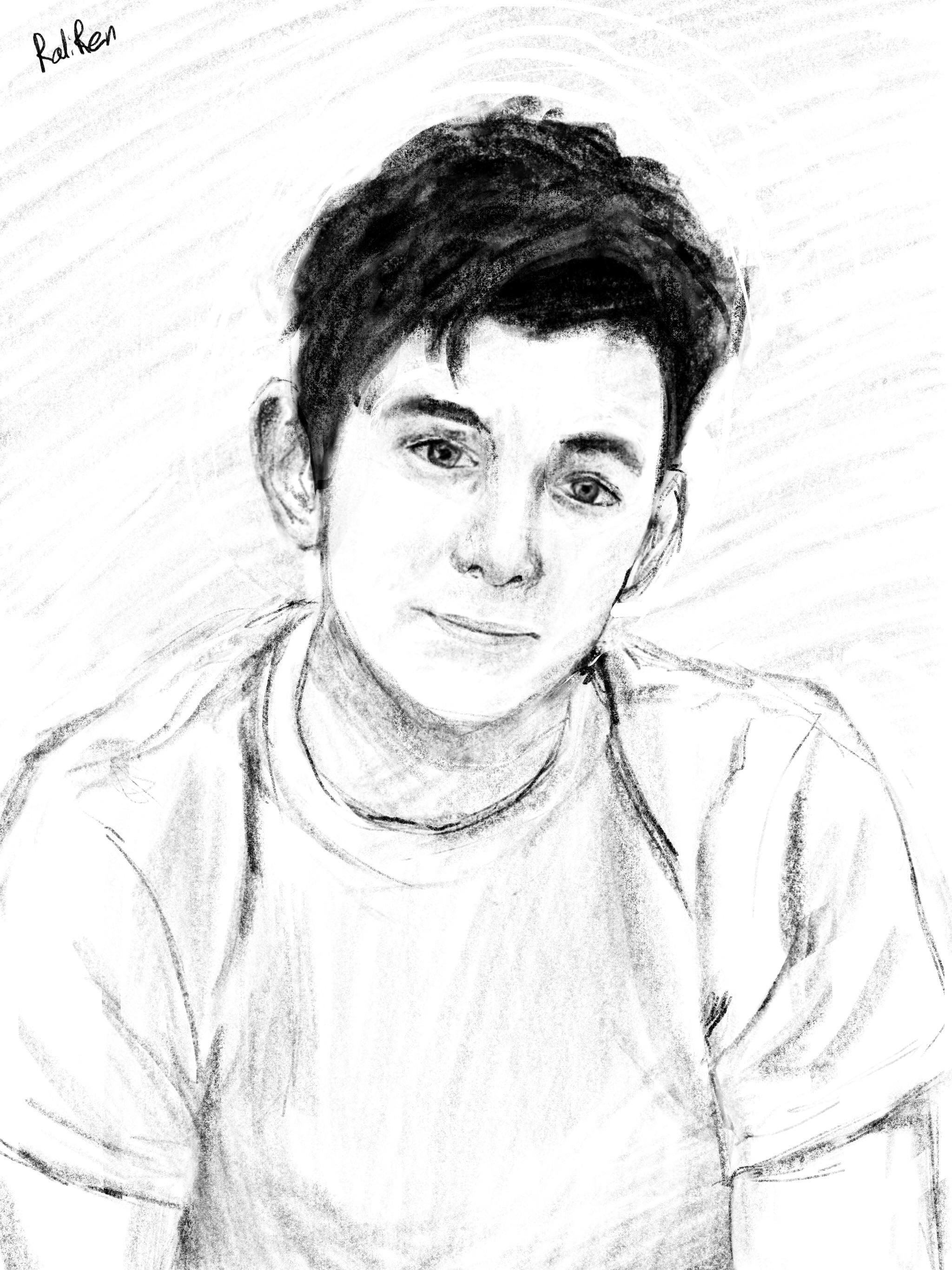 Entertainer Ethan Nestor Drawing Pic