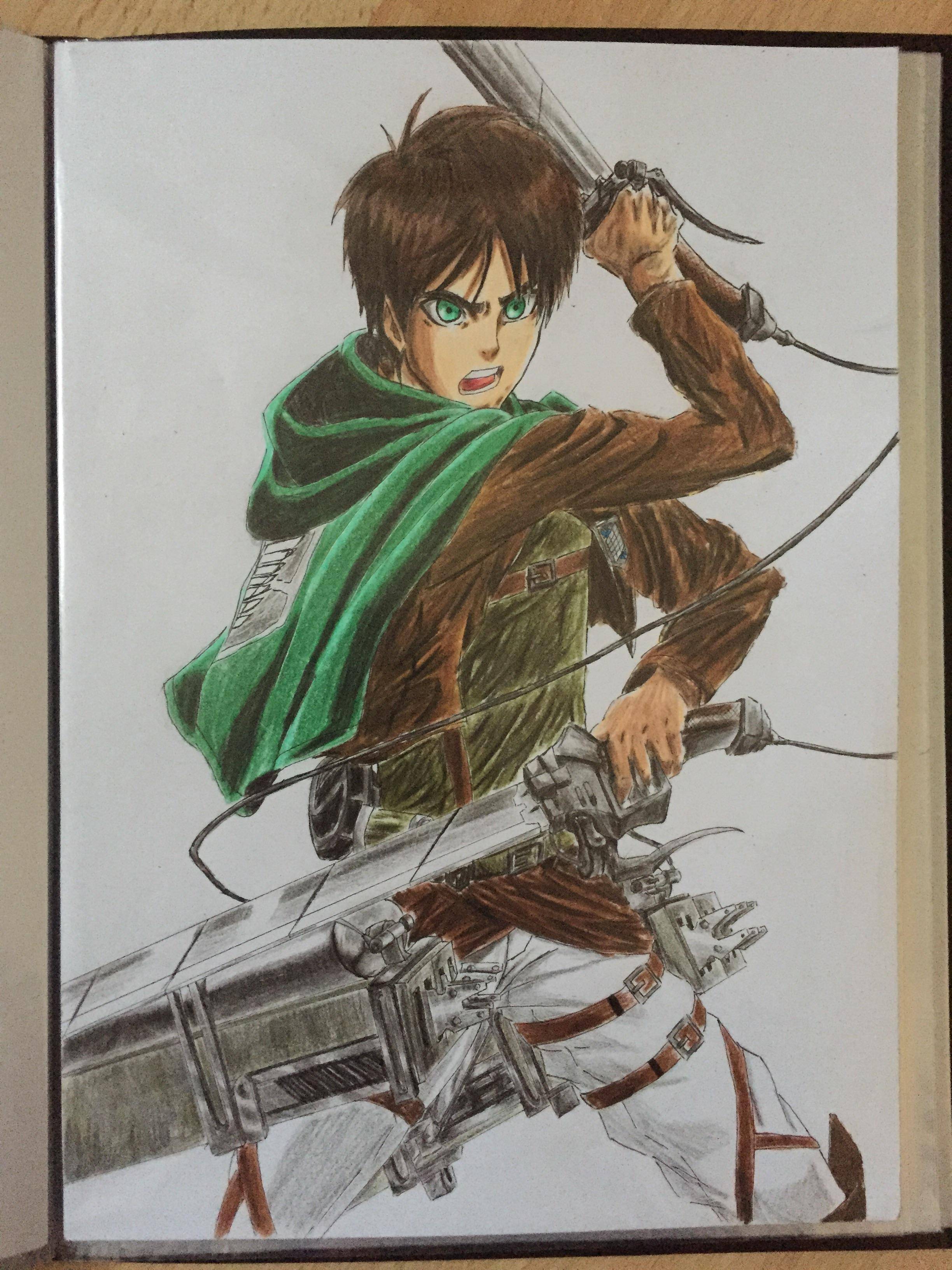 Eren Yeager Drawing Best