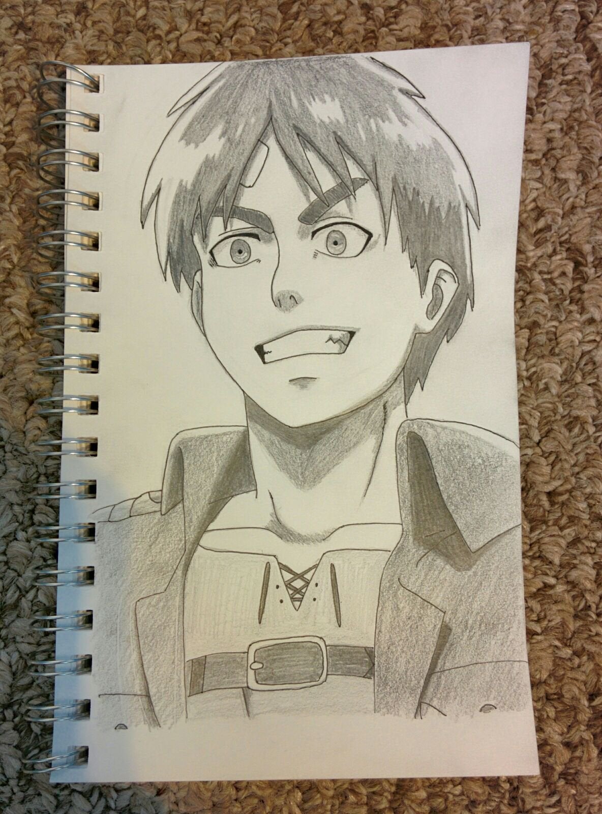 Eren Yeager Drawing Realistic