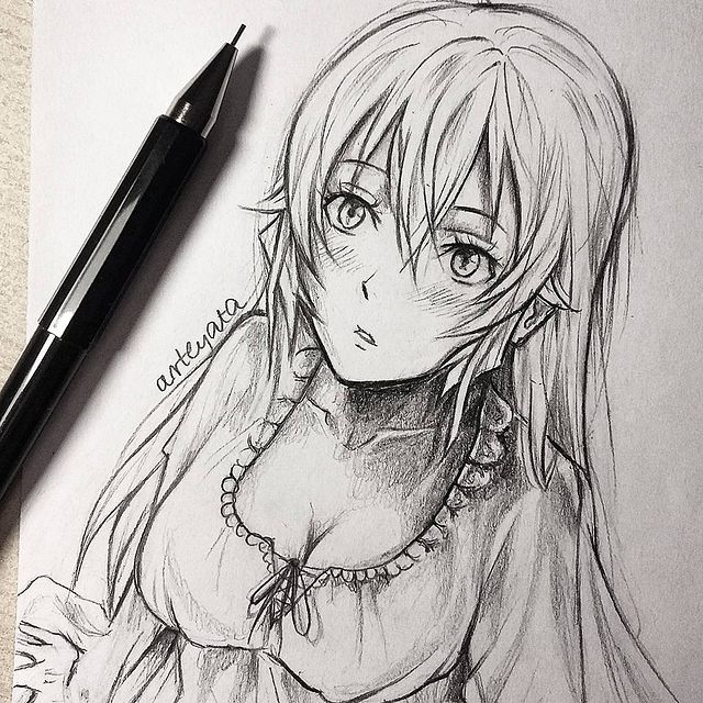 Erina Nakiri Drawing Best