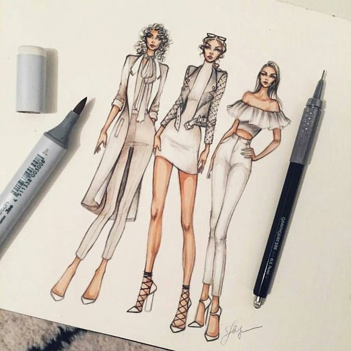 Fashion Design Drawing Image