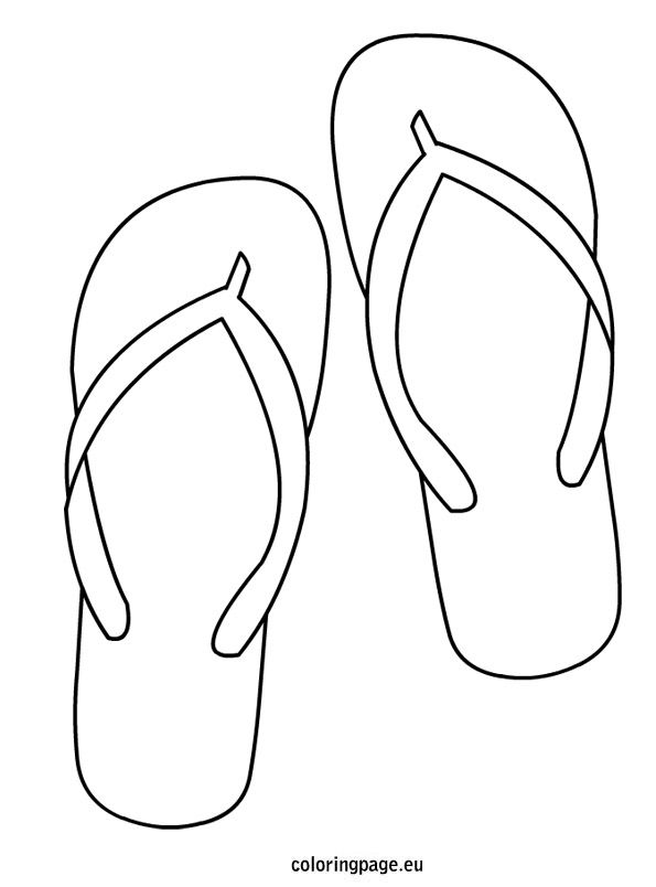 Flip-Flops Drawing High-Quality