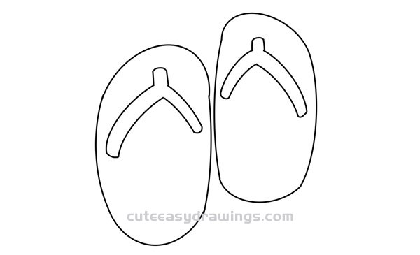 Flip-Flops Drawing Pic