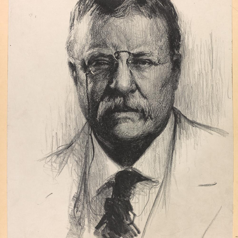 Franklin D Roosevelt Drawing Sketch