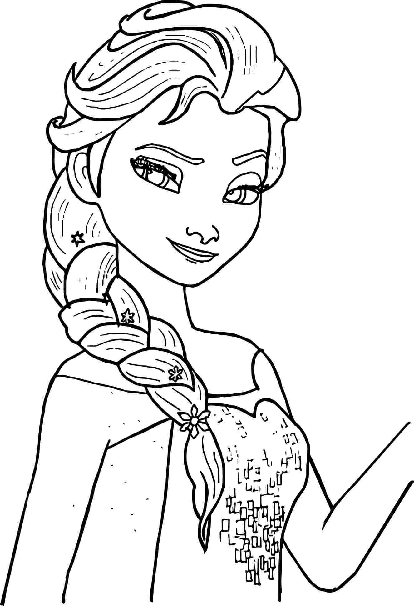 Frozen Elsa Disney Princess Drawing Art