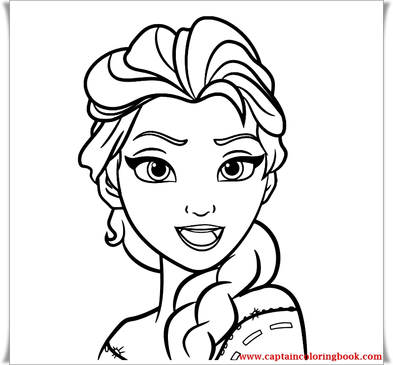 How to draw Elsa from frozen  knowitallnowblog