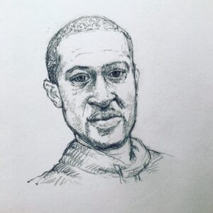 George Floyd Drawing Tutorial George Floyd Drawing Amazing - Drawing Skill
