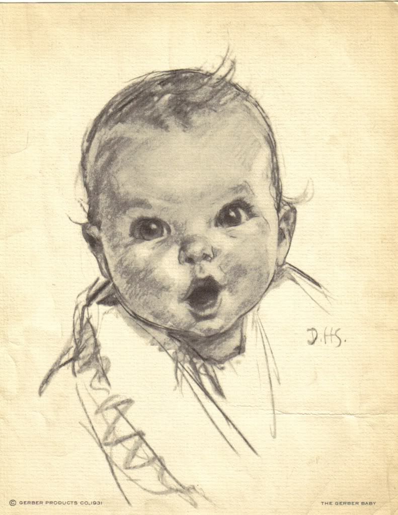 Gerber Baby Drawing Image