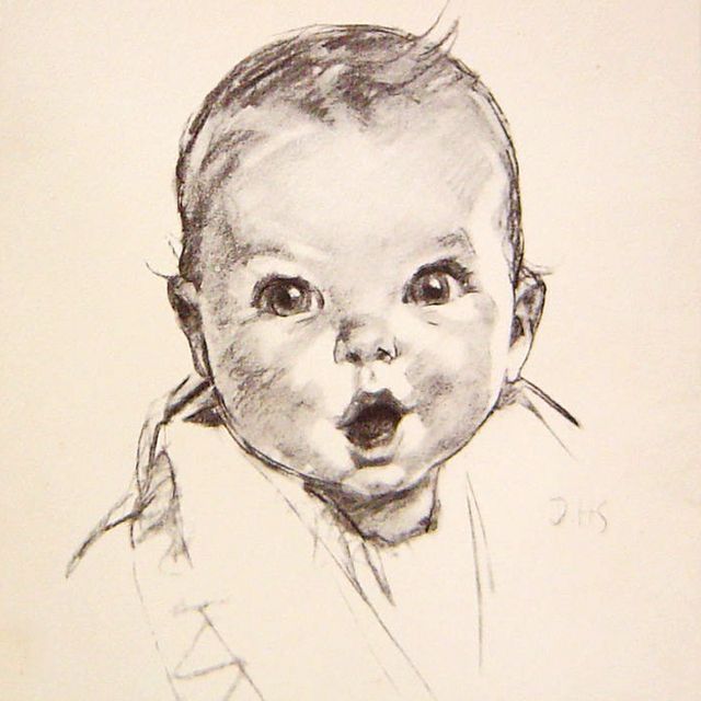 Gerber Baby Drawing Photo