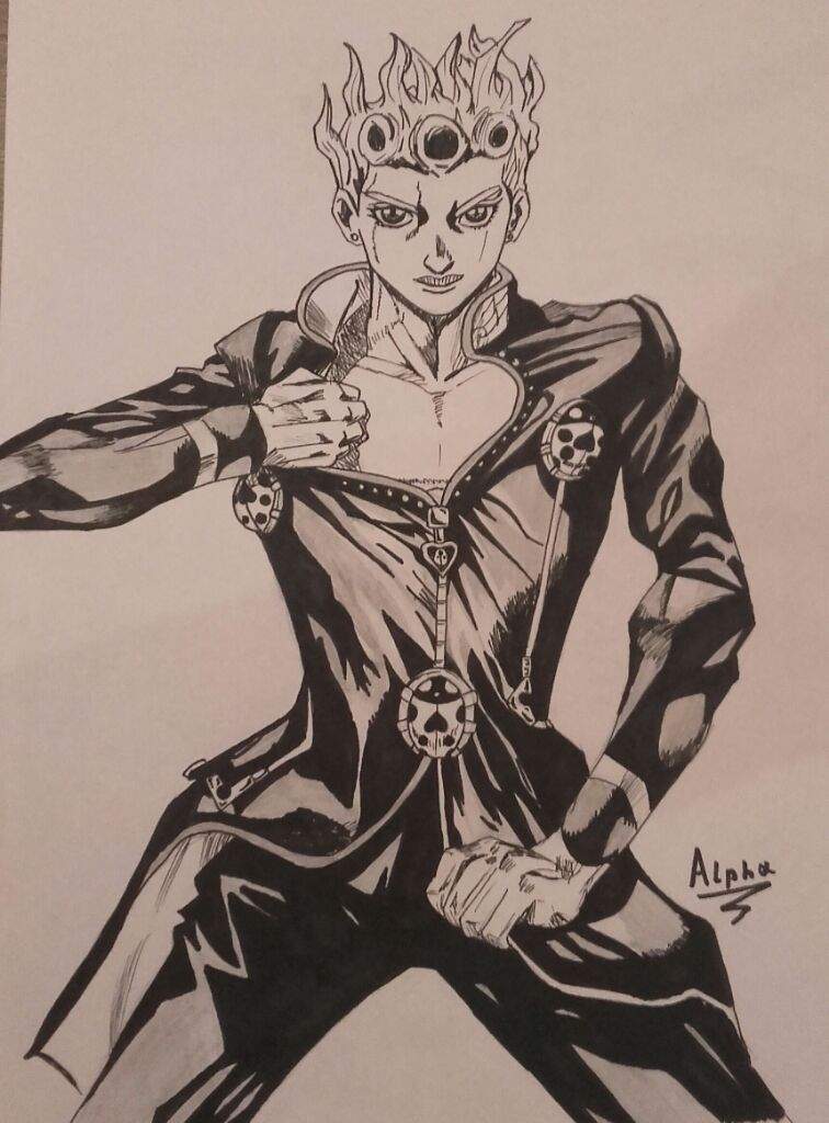 Giorno Giovanna Drawing Images