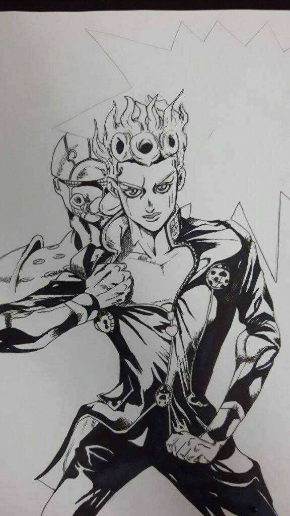 Giorno Giovanna Drawing Picture