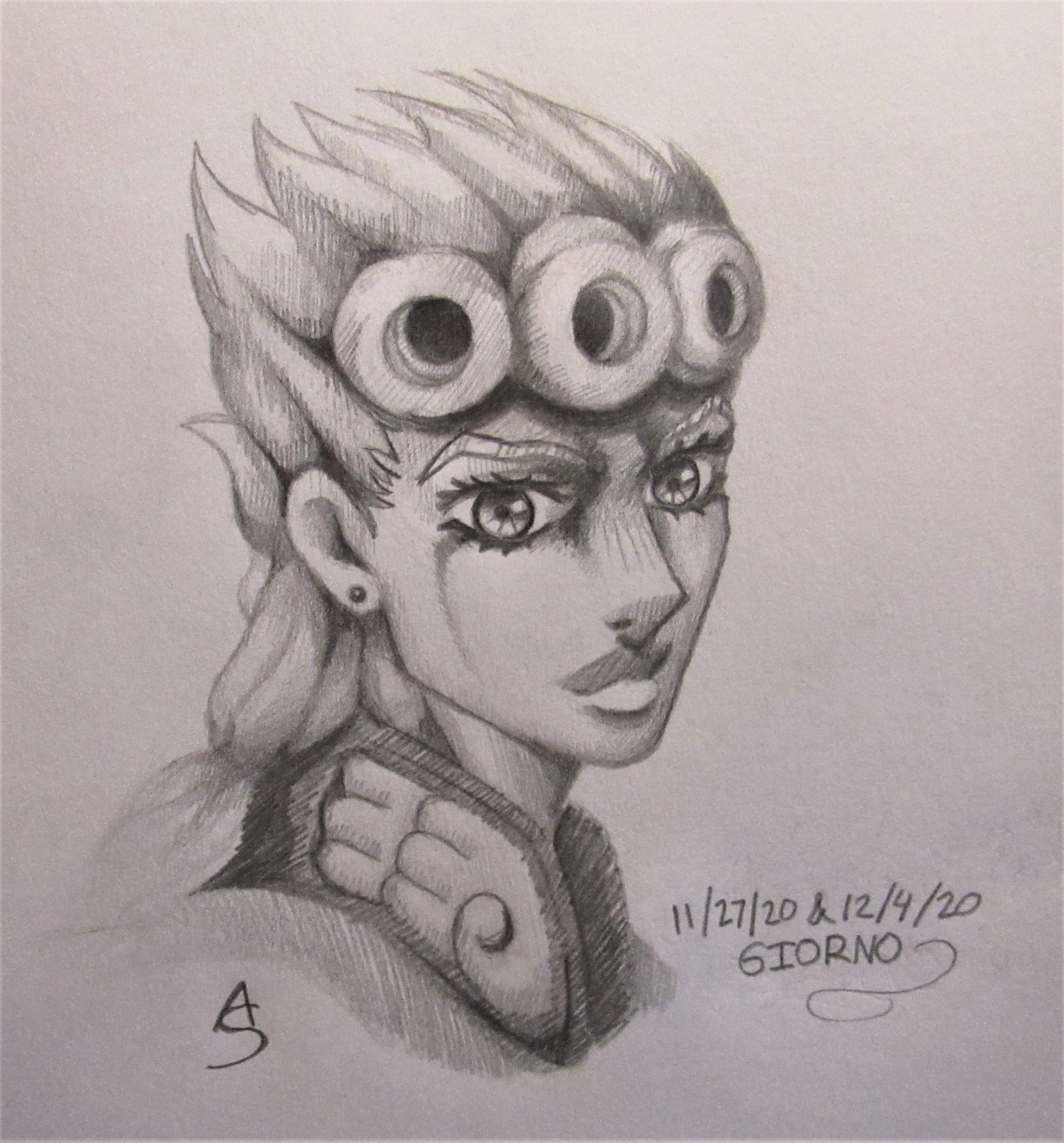 Giorno Giovanna JoJos Bizarre Adventure Drawing Photo