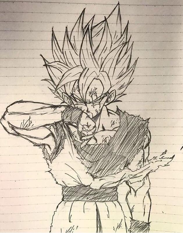 Goku Drawing Best