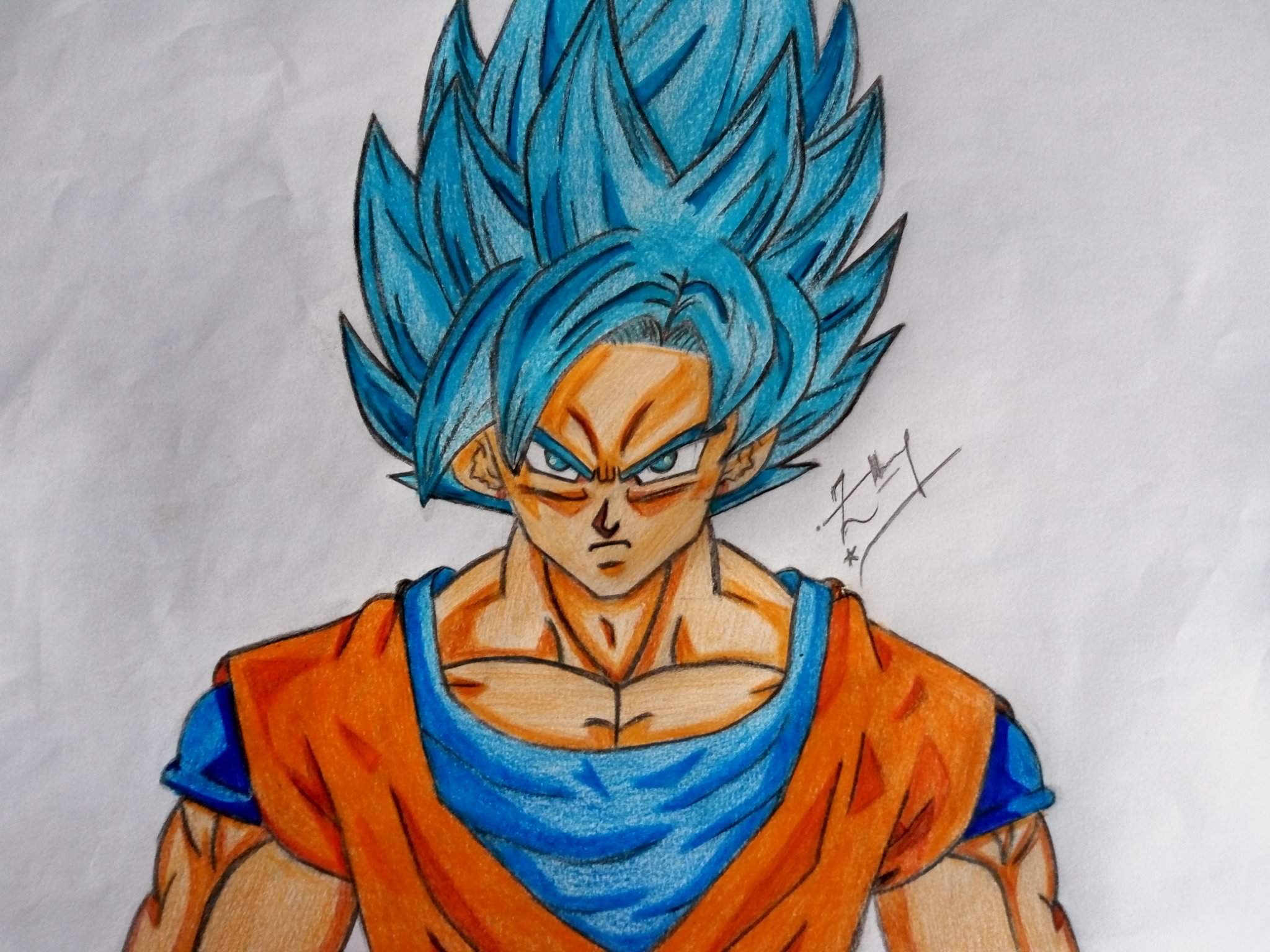 Goku Drawing Image