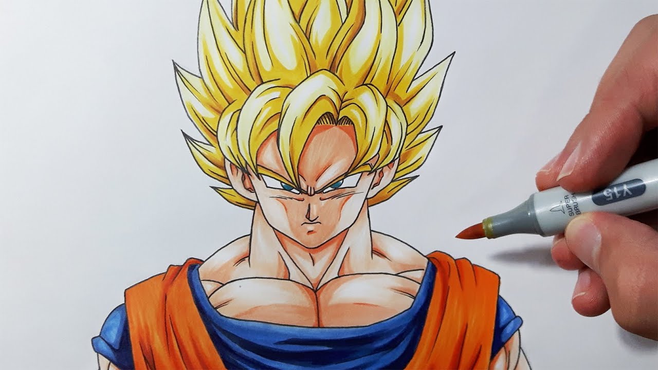 Goku Drawing Pic