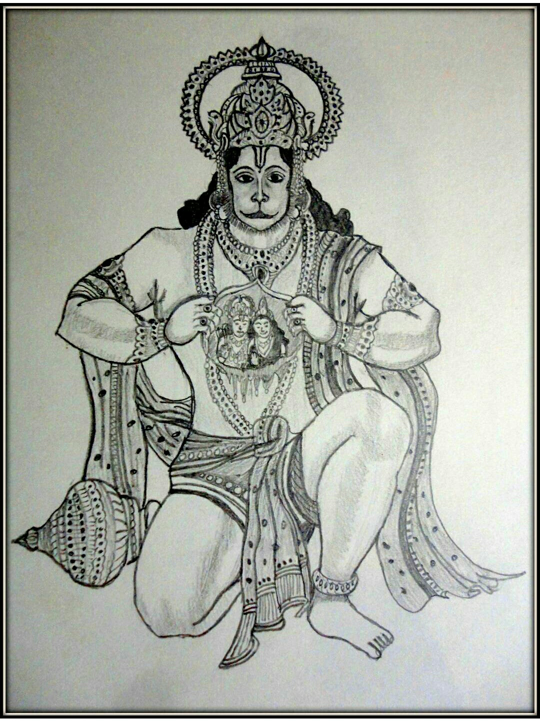 Hanuman Drawing