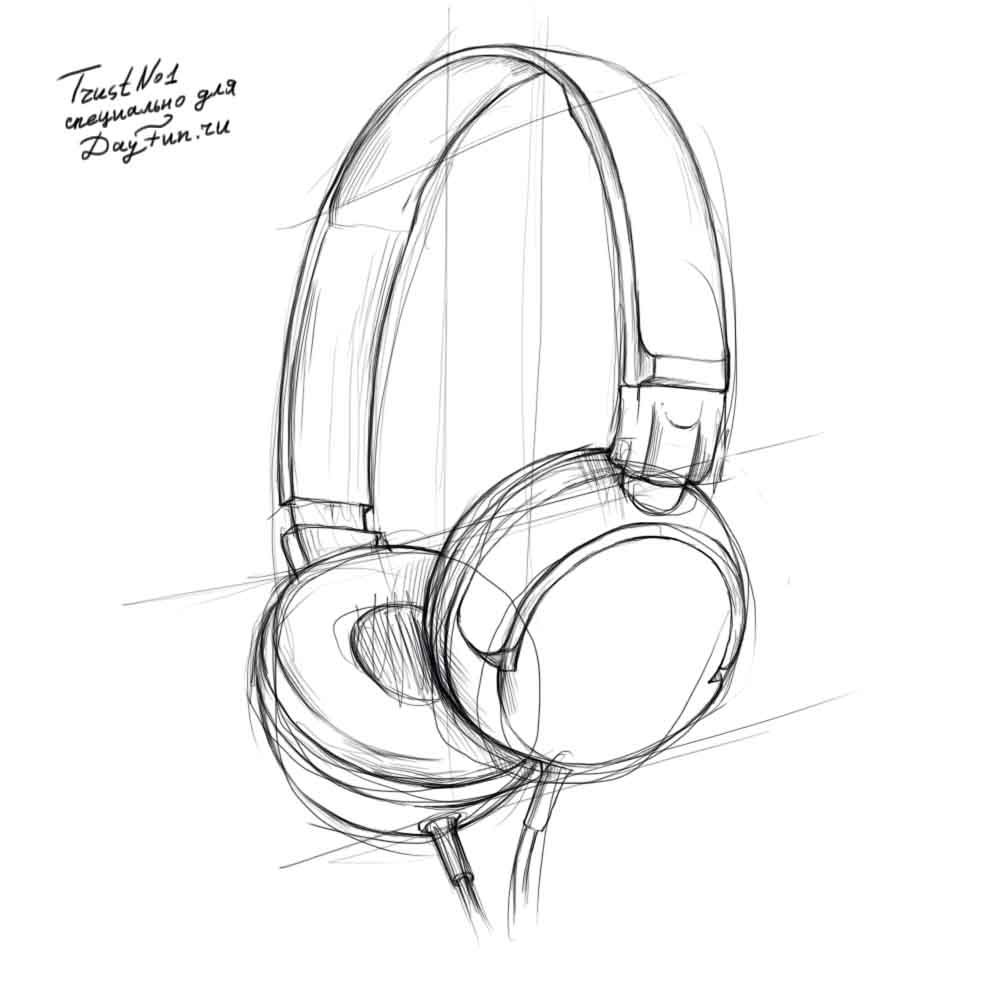 Headphones Drawing Best