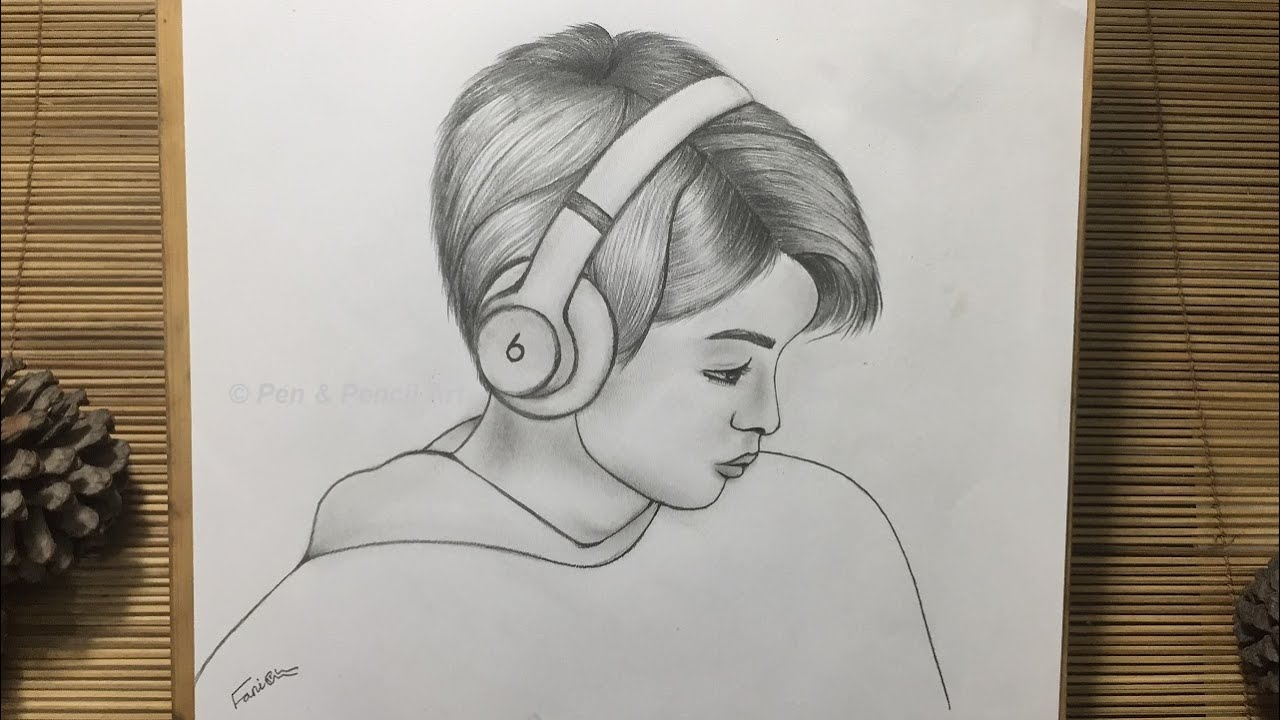 Headphones Drawing Image