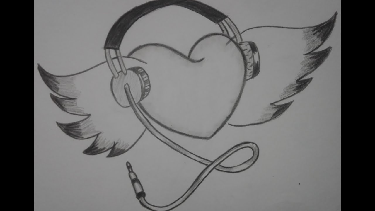 Headphones Drawing Picture