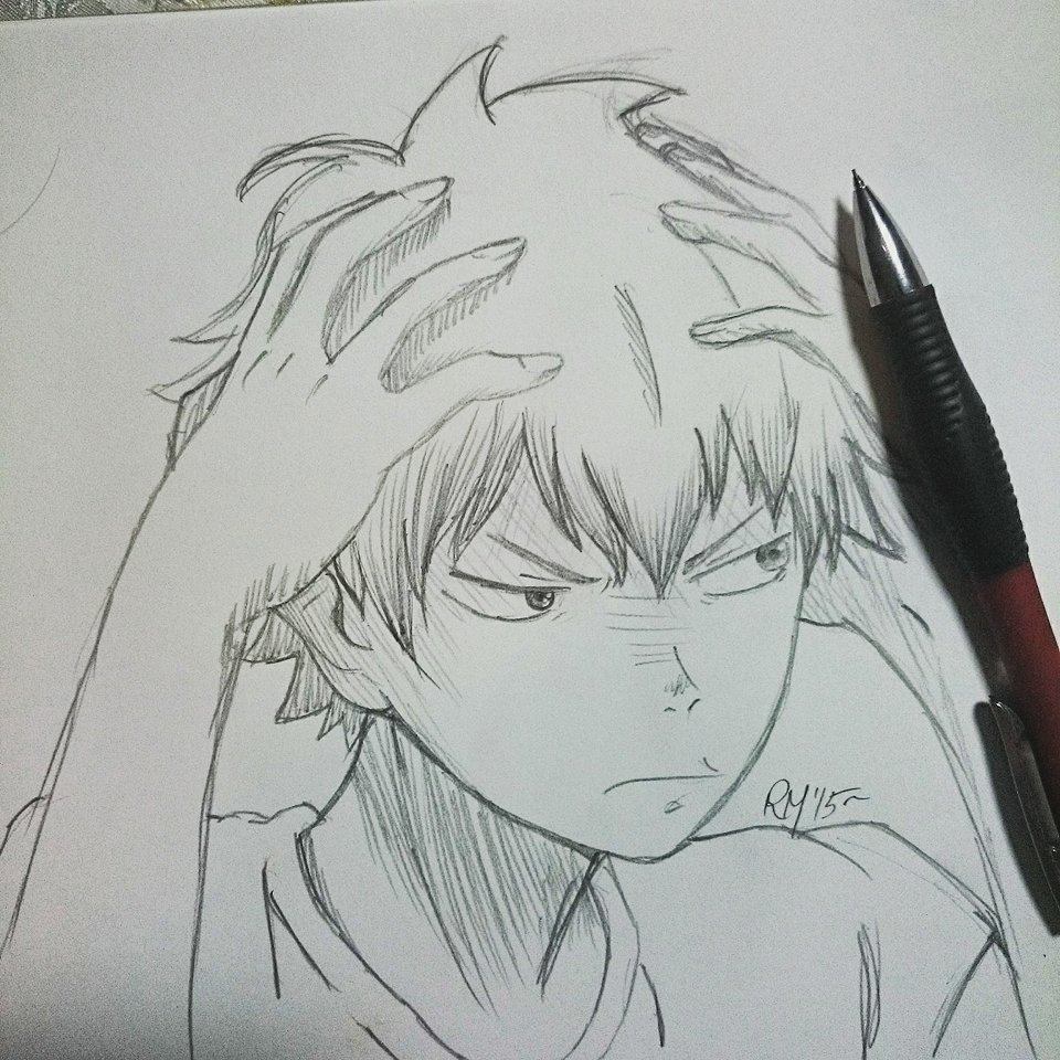 Hinata Shoyo Drawing Picture