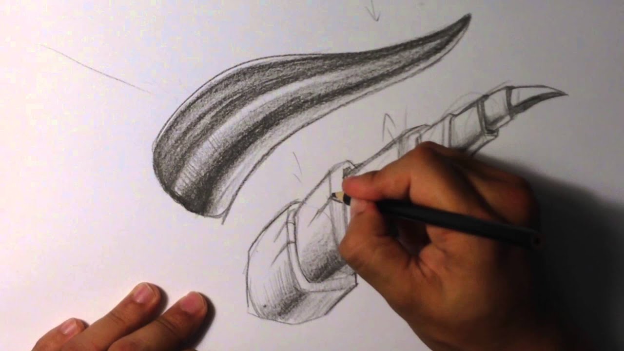 Horn Drawing Beautiful Image