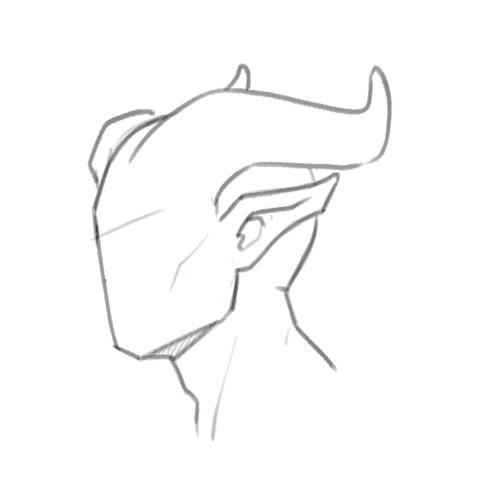 Horn Drawing Pic