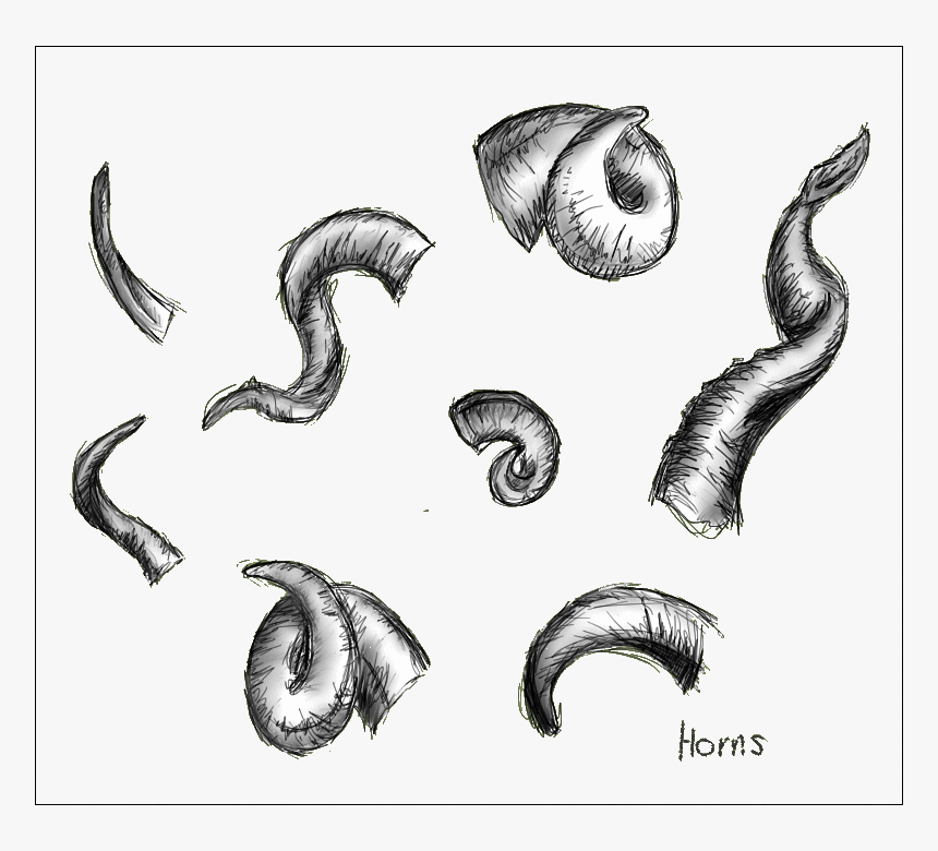 Horn Drawing