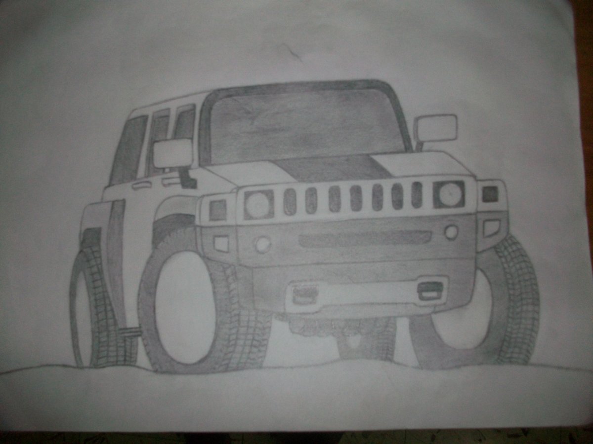 Hummer Drawing