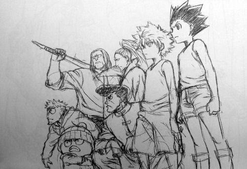 Hunter × Hunter Drawing Beautiful Art - Drawing Skill