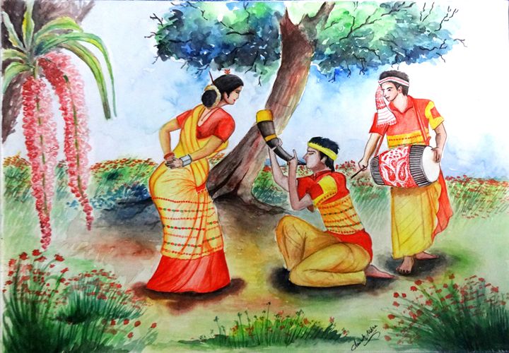 Indian Festival Drawing Best