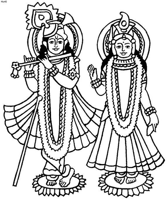 Indian Festival Drawing Image