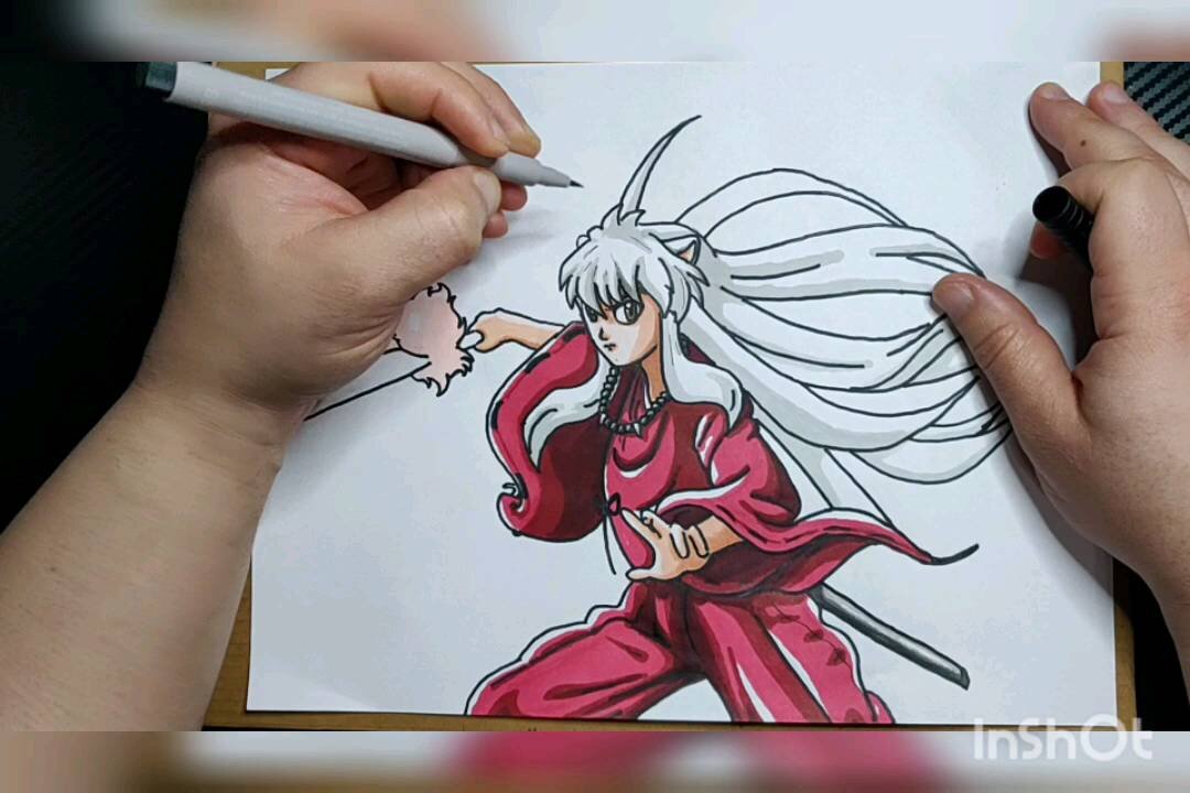 Inuyasha Drawing High-Quality