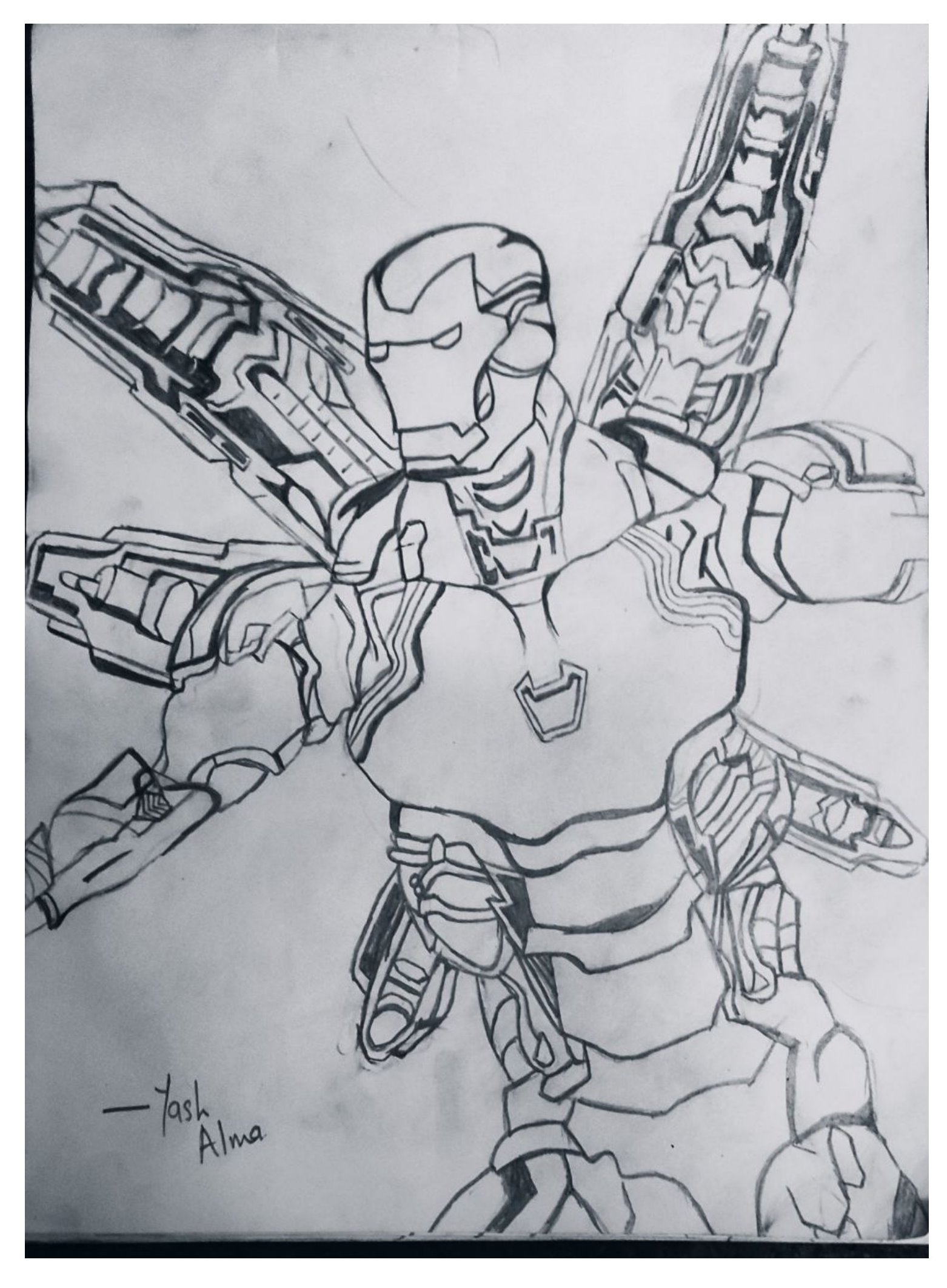 Discover 139+ drawing of iron man face super hot - seven.edu.vn