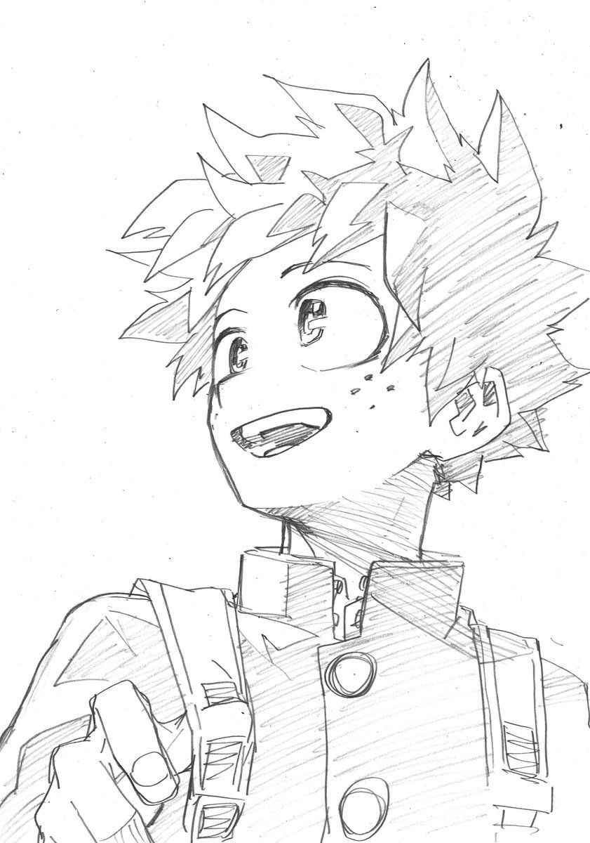 Izuku Midoriya Drawing Images