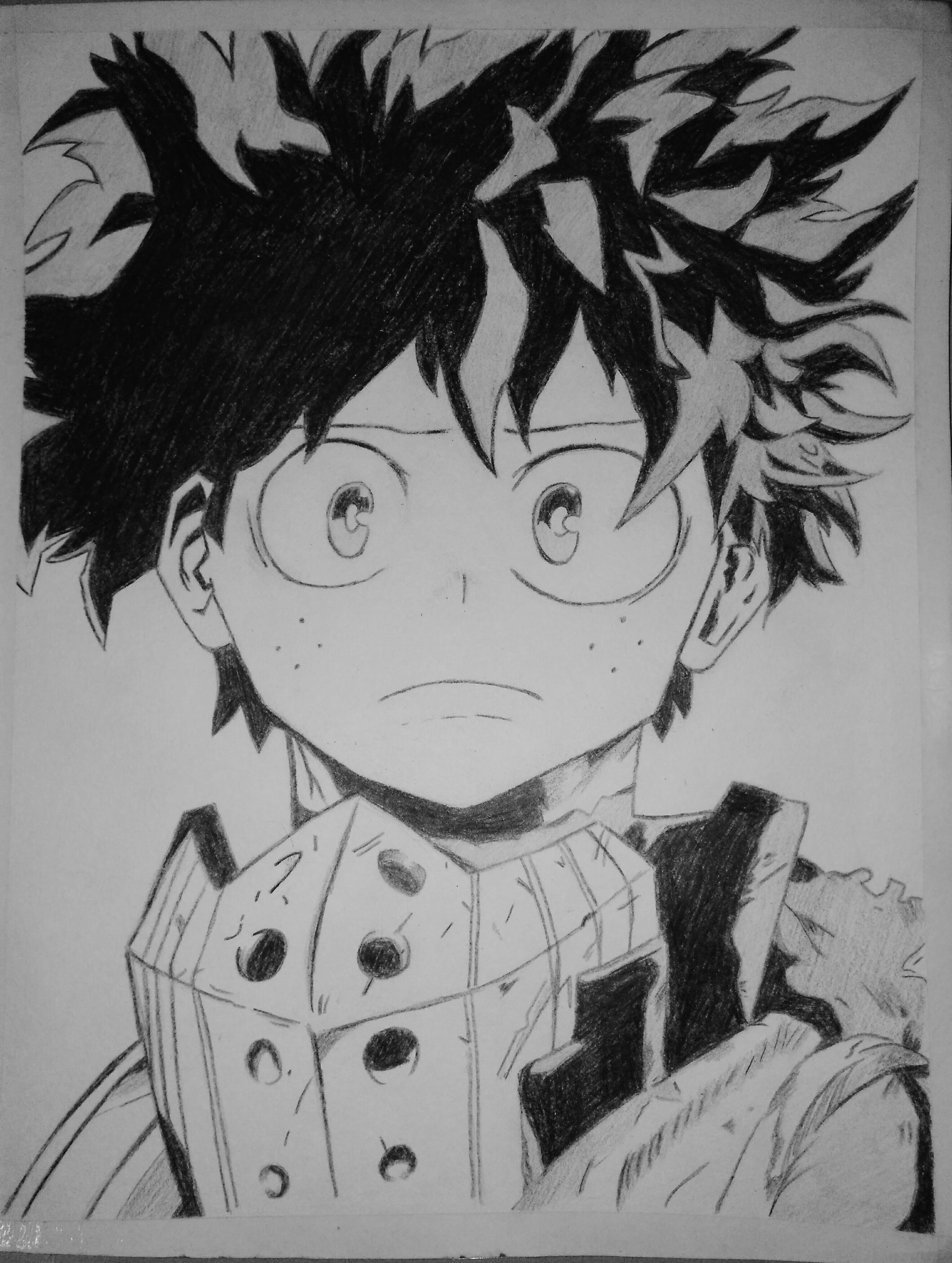 Izuku Midoriya Drawing Pics