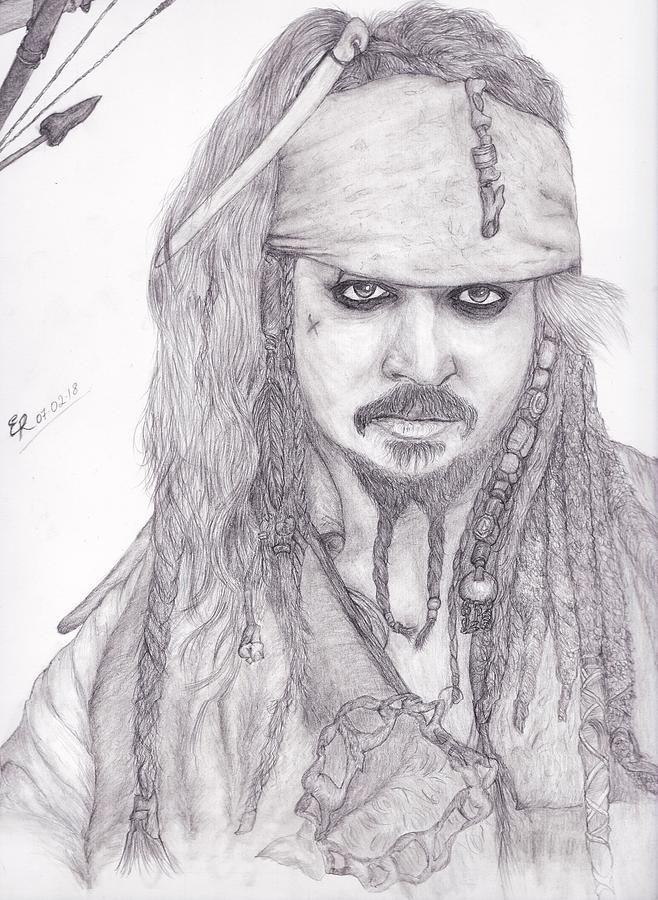 Jack Sparrow Art Drawing