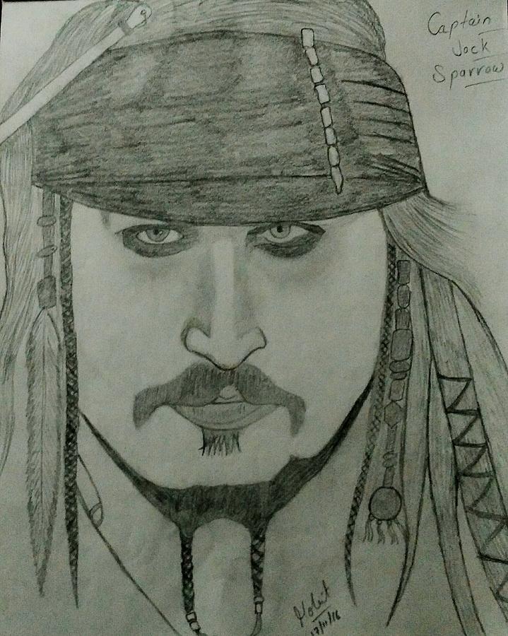 Jack Sparrow Drawing High-Quality