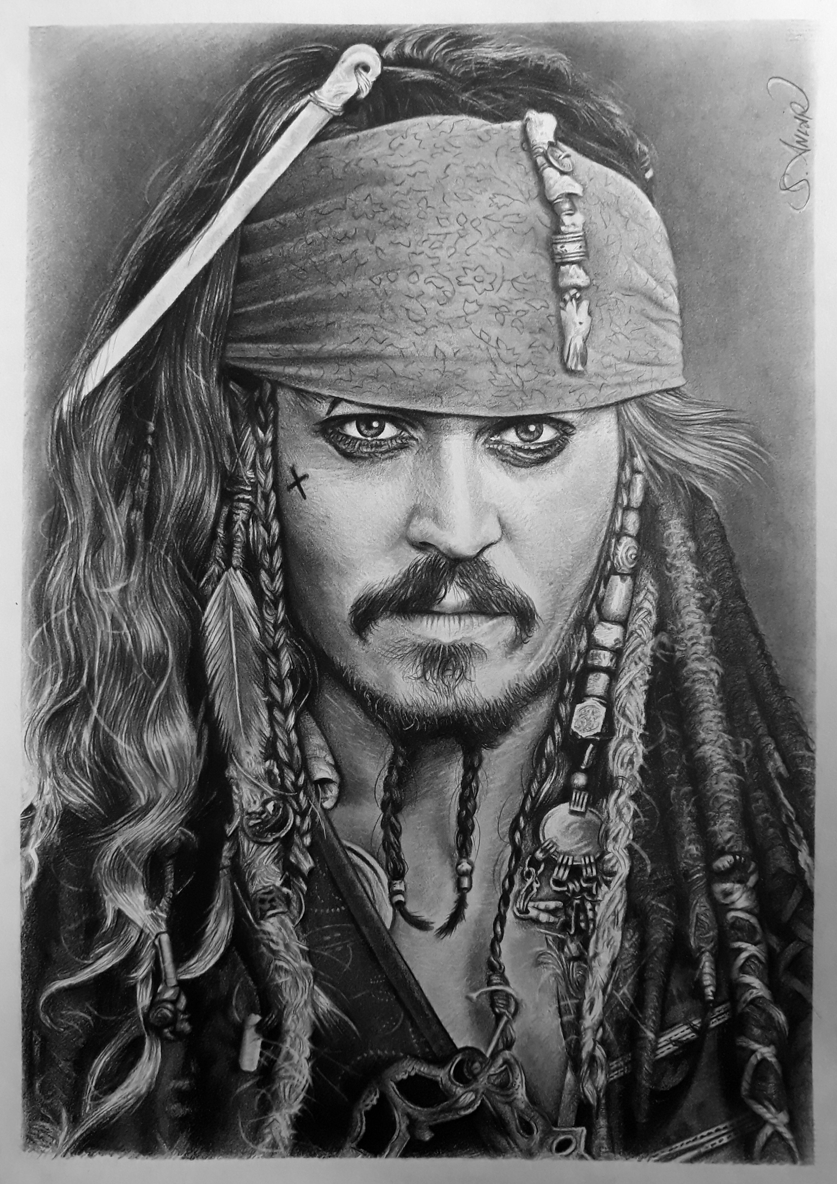 Jack Sparrow Drawing Photos