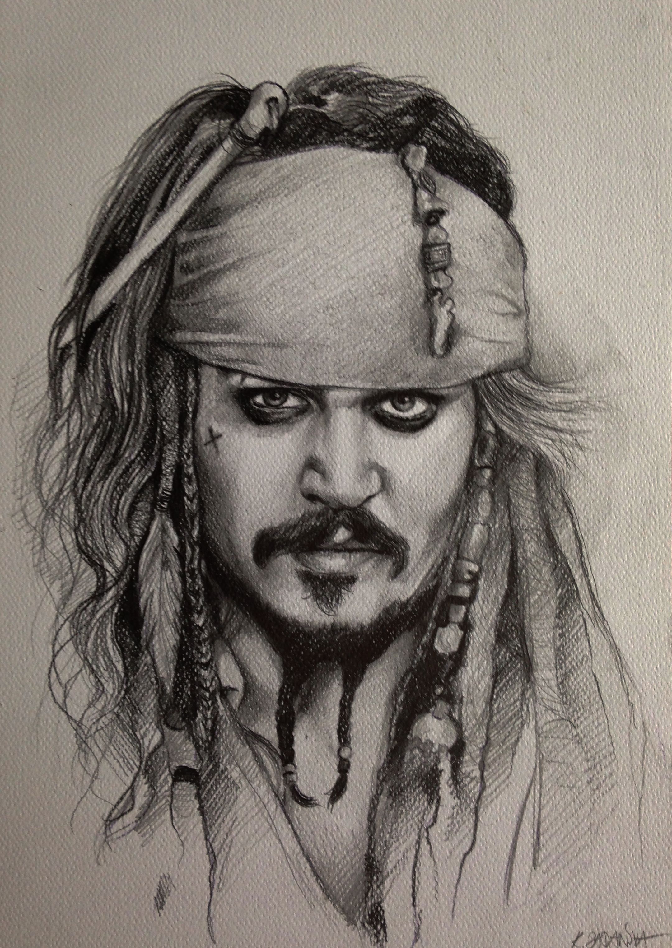 Jack Sparrow Drawing Pic