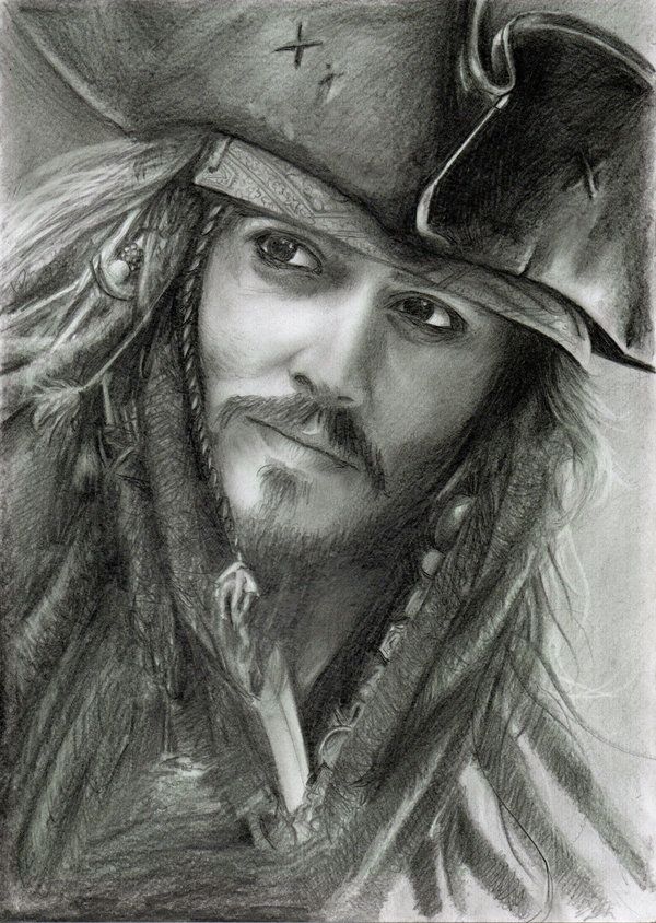 Jack Sparrow Drawing Picture