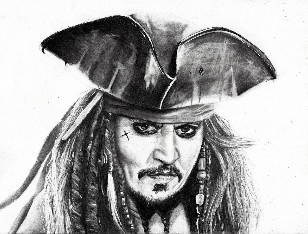 Jack Sparrow Drawing Sketch