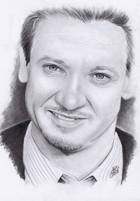 Jeremy Renner Drawing Best