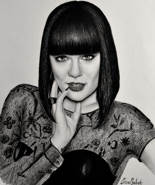 Jessie J Drawing Photo