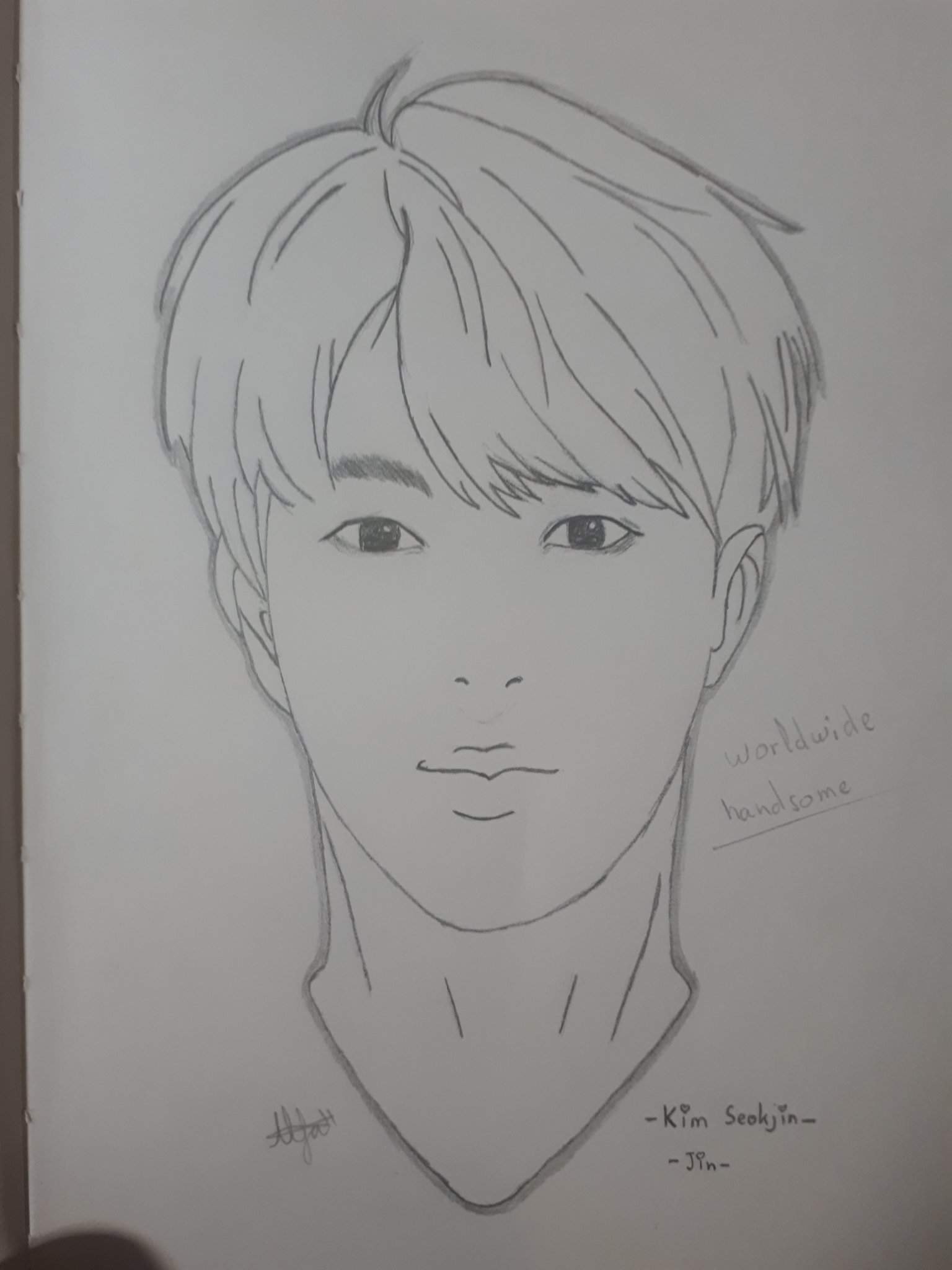 Jin Drawing Realistic