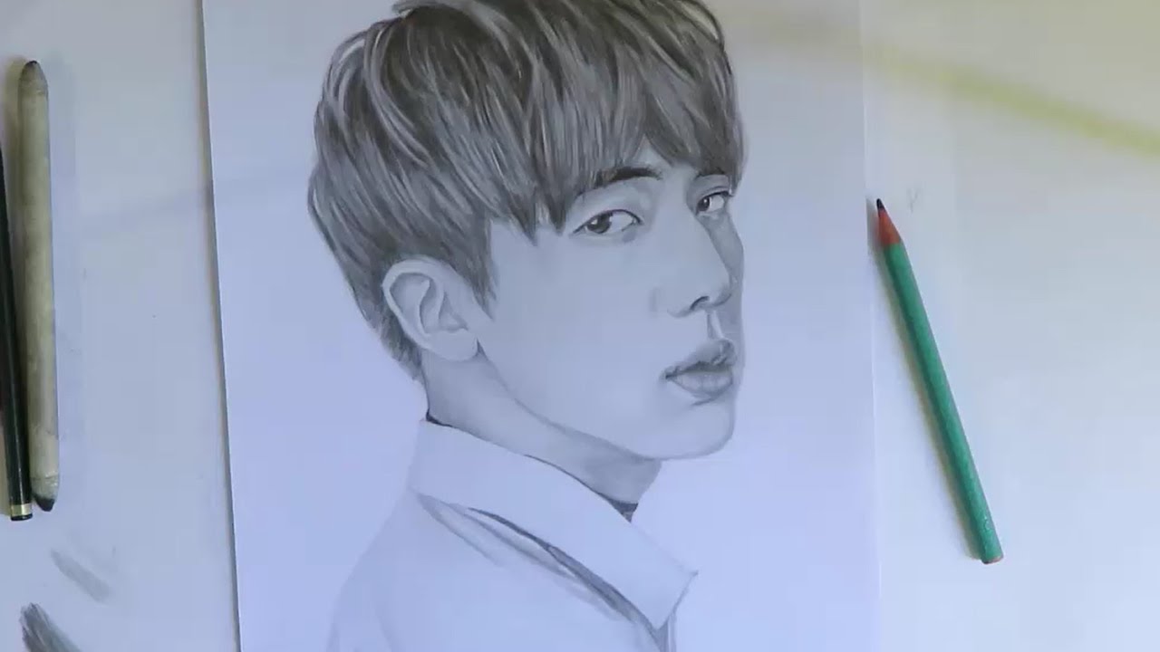 Jin Drawing Sketch
